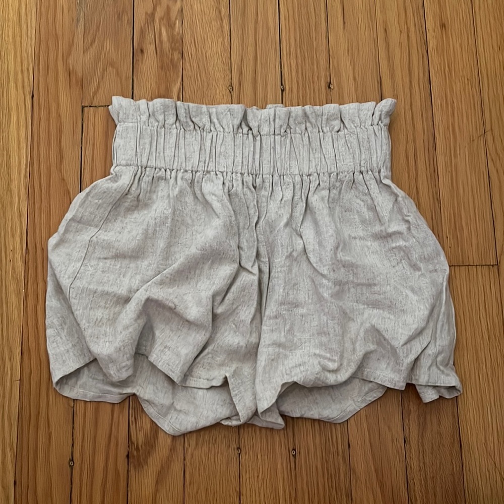 Tan soft beach wear shorts